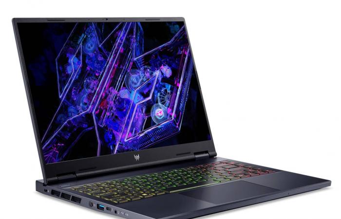 Promo 1699€ Acer Predator Helios Neo 14 PHN14-51-59AF, Ultrabook gamer multimediale 14″ 2.5K 120Hz 8h Core Ultra RTX 4060 RAM 32 Go facile da trasportare