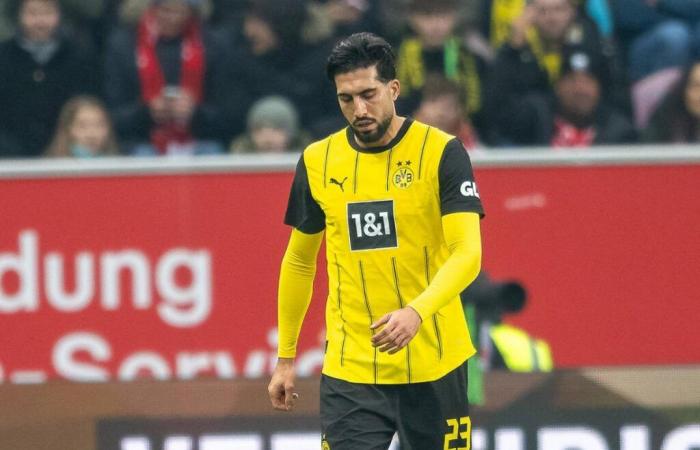 Il capitano del BVB Emre Can con una dichiarazione di guerra