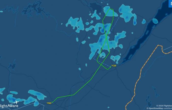 Un incidente avvenuto durante l'atterraggio di un Boeing 737 a Mirabel