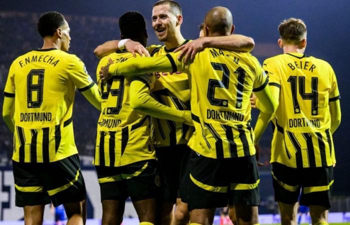 Il BVB può ancora vincere in trasferta: vittoria importante a Zagabria