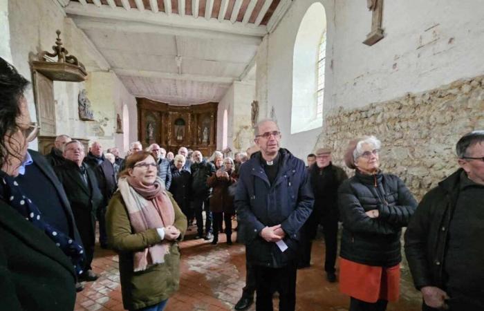 prima fase di restauro completata per questa chiesa classificata della Senna Marittima