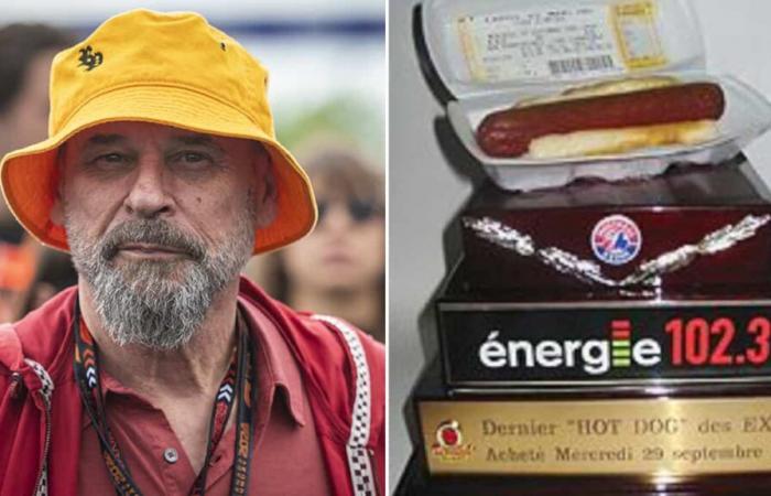 Guy Laliberté possiede l’ultimo hot dog venduto durante una partita dell’Expo allo Stadio Olimpico