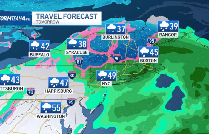 Prevista pioggia per la parata, poi colpi di freddo invernali – NBC New York