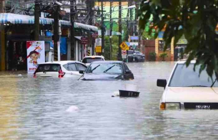 Le inondazioni devastano quattro province del sud della Thailandia