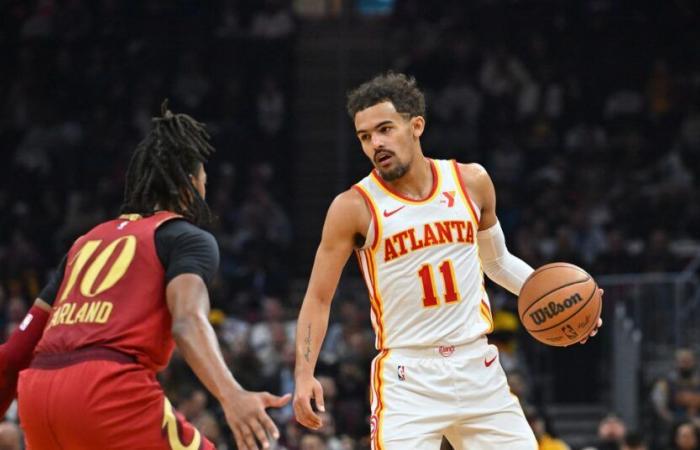 Trae Young potrebbe saltare la partita contro i Cavs