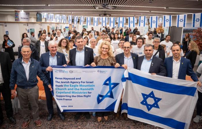 Quasi 2.000 olim francesi sono arrivati ​​in Israele dall’inizio del 2024