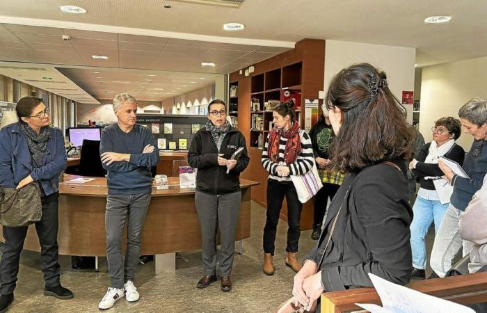 A Quimper scoprono i mestieri del libro attraverso una visita guidata alla mediateca