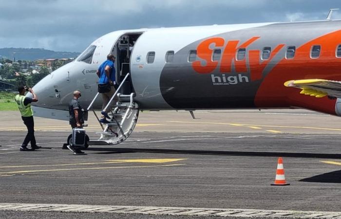 Un anno dopo il suo arrivo in Guyana, la compagnia aerea Sky High fa rifornimento