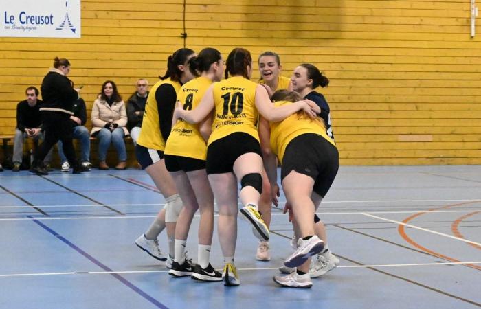 PALLAVOLO: Hanno vinto solo gli uomini di Le Creusot… Le donne hanno perso tutto…