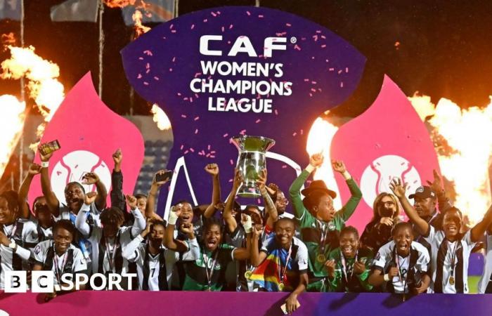 Il TP Mazembe vince la Champions League femminile africana dopo il ribaltamento di AS FAR