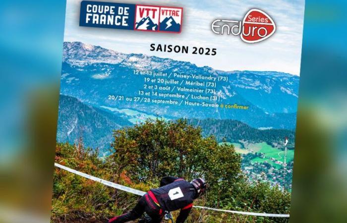 Calendario Coupe de France MTB e VTTAE Enduro Series 2025