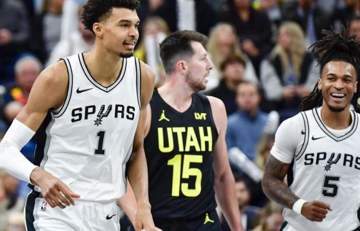 Gli Spurs sbaragliano l'umile Jazz portando a quattro il numero di vittorie consecutive