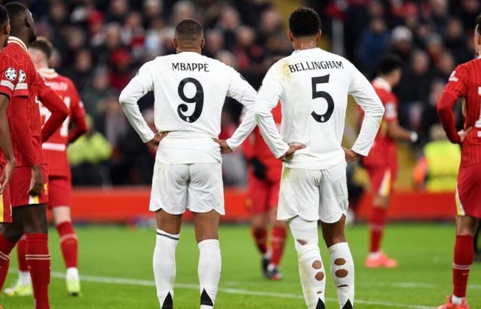 1×1 del Real Madrid ad Anfield: Mbappé non era né Vini né Mbappé