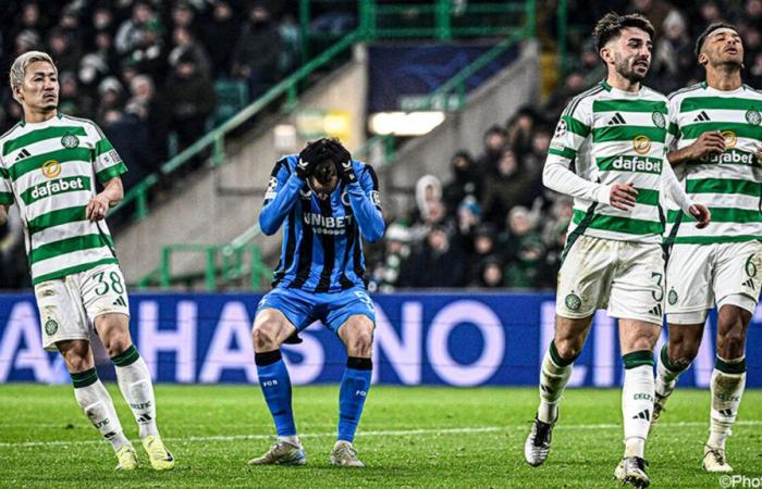 Il forte Club Brugge è rimasto con una grande sensazione di “E se” in Scozia dopo il pareggio contro il Celtic