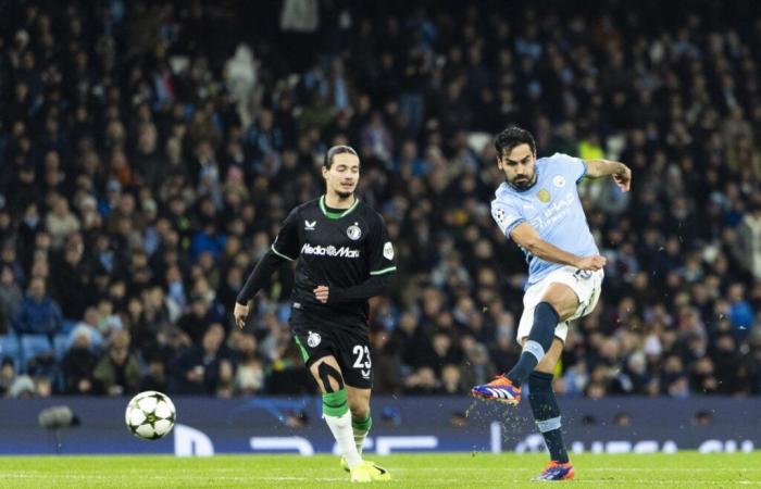 Ilkay Gundogan si scatena con i compagni di squadra del Manchester City dopo il pareggio “inspiegabile” contro il Feyenoord