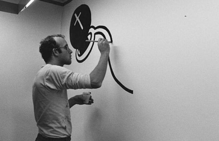 Keith Haring ha evidenziato in una mostra gratuita al 100% a Parigi