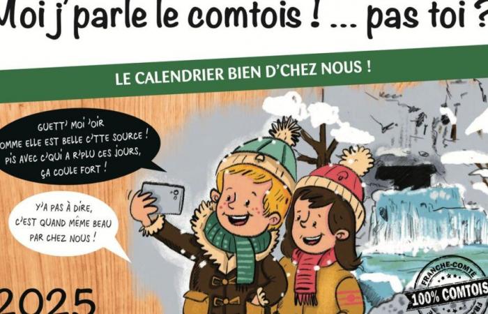 Calendario 2025 “Io parlo Comtois!” Non tu? » con France Bleu