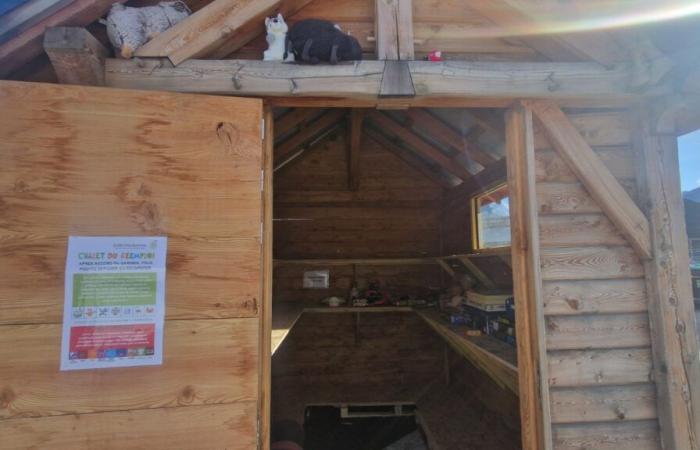 Lo chalet del riuso è stato realizzato a Guillestre