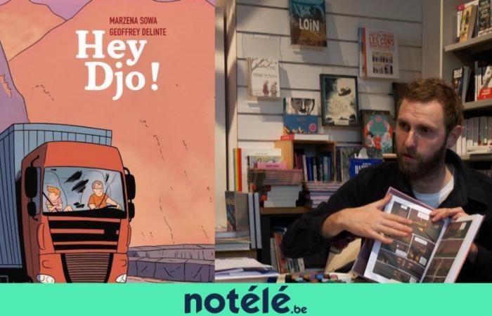 Il fumetto “Hey Djo!” di Tournaisien Geoffrey Delinte premiato alla fiera del libro per ragazzi di Montreuil