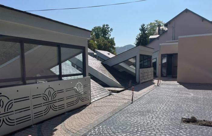 Visita al cuore del cantiere del “Berceau de la Reine”, futuro stabilimento termale a quattro stelle di Bagnères-de-Bigorre