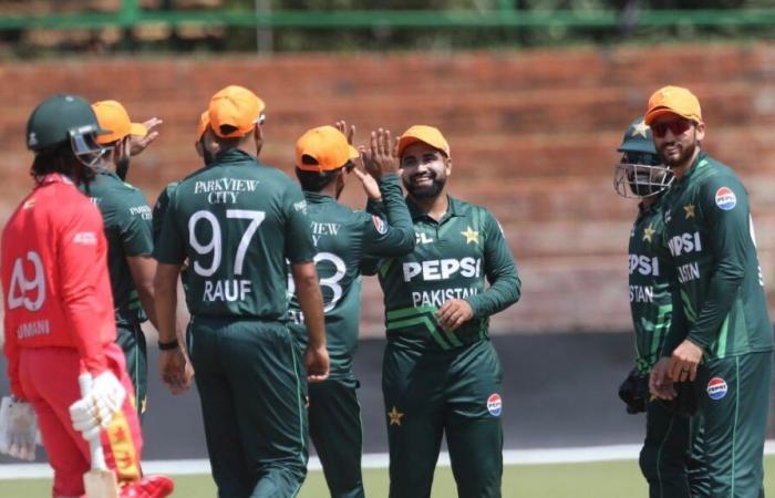 Momenti salienti del terzo ODI tra Pakistan e Zimbabwe: il Pakistan batte lo Zimbabwe in una serie di colpi di scena da 99 colpi