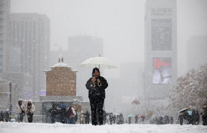 Corea del Sud: 2° giorno di neve, 40 cm in alcune zone di Seoul