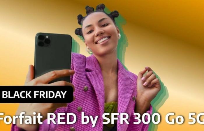 SFR taglia i prezzi con il pacchetto Black Friday 300GB 5G a 9,99€!