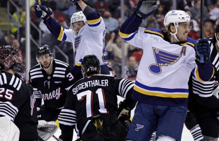 NHL: i Blues vincono una seconda partita in altrettante partite sotto la guida di Jim Montgomery