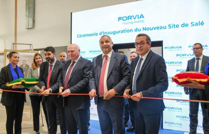 Industria automobilistica: Forvia inaugura un nuovo stabilimento a Salé