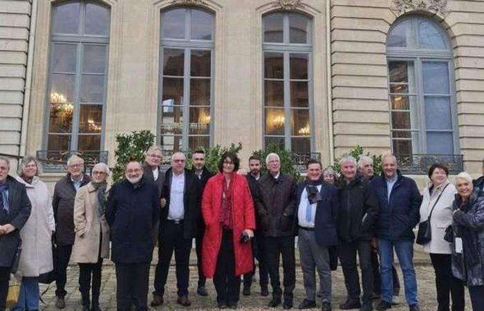 Il deputato ha ricevuto gli eletti della Lozère all'Assemblea nazionale nel salone dei sindaci