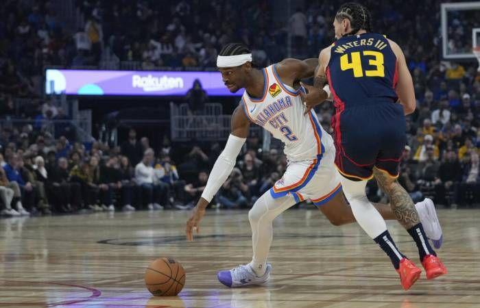 NBA: Shai Gilgeous-Alexander guida i Thunder alla vittoria per 105-101 sui Warriors