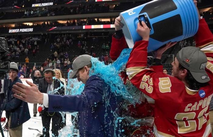 Con la carriera da giocatore rubata dalla vita, è diventato il più grande capo dell’hockey al di fuori della NHL