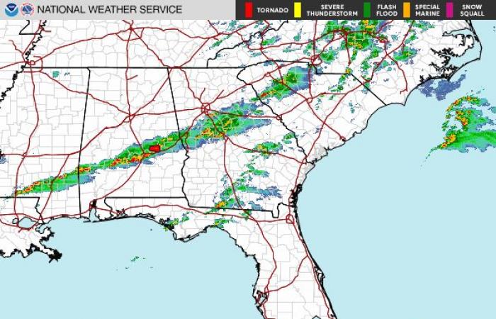 Tropici tranquilli. Fronti freddi e forti temporali previsti per il Giorno del Ringraziamento in Florida