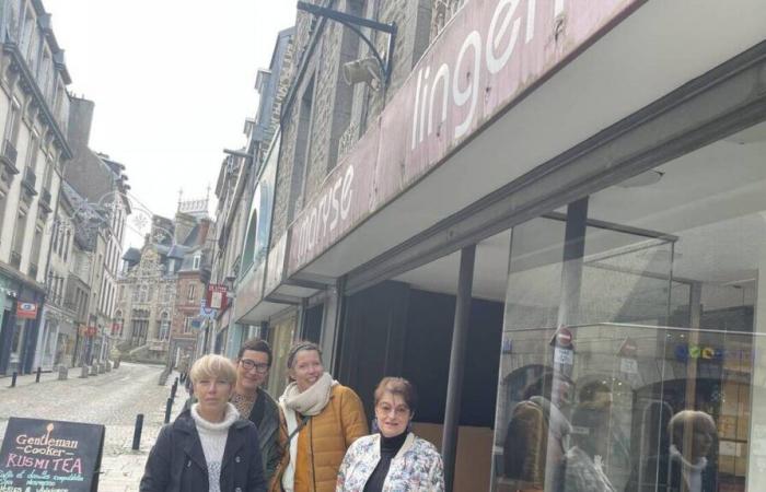 La boutique L'Effet Mère occupa una nuova sede nella vecchia lingerie, a Saint-Brieuc