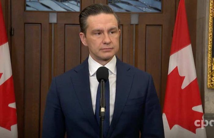 Poilievre accusa Trudeau di “rompere” il confine con gli Stati Uniti