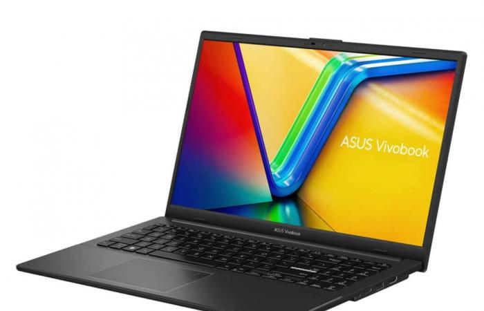 Promo €487 Asus VivoBook S1504FA-DRNJ1318W, PC portatile economico Nero sottile e leggero 15″ antimicrobico nomade 10h AMD Ryzen 5 con veloce SSD da 512 GB