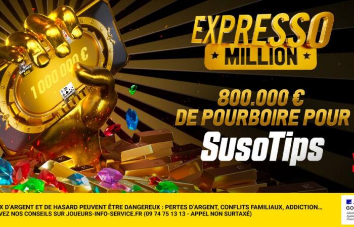 Expresso Million: 800.000 euro di mancia per SusoTips – Novità