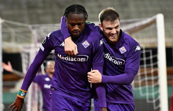 Fiorentina-Pafos 3-2: Kouame, autogol e Quarta per la vittoria in Conference