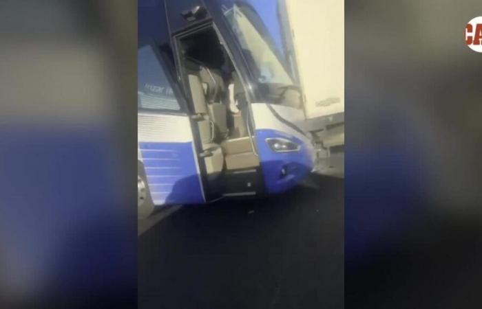 Real Madrid: l’autobus del Real Madrid subisce una lieve collisione durante il viaggio di ritorno da Liverpool