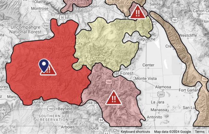 Pericolo valanghe alto per il Ringraziamento | Notizia