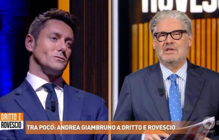 Giambruno a «Dritto e Rovescio»: «Avrei dovuto proteggere una donna e non l’ho fatto. Rivedendomi mi sono vergognato»