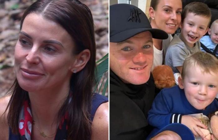 Coleen Rooney sconvolge le star di I'm A Celeb con un colpo selvaggio al marito Wayne