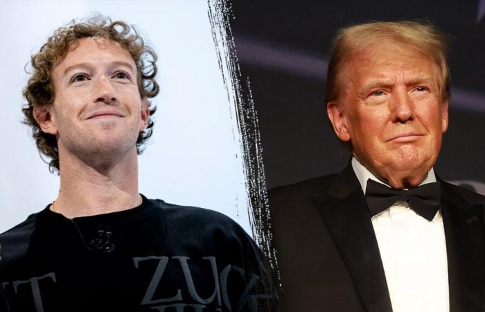 Il fondatore di Facebook Mark Zuckerberg passa a Mar-a-Lago per vedere Trump