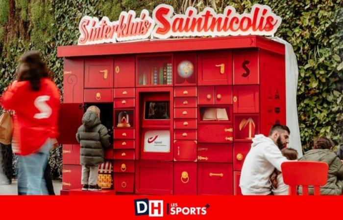 Una risposta in diretta da Saint-Nicolas e un sacco pieno di sorprese: BPost installa i suoi saintnicolis ai Grands Prés de Mons