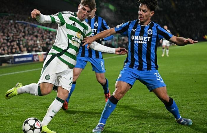 Buon punto a Glasgow: il Bruges agguanta il Celtic e resta in corsa per i play-off di Champions League