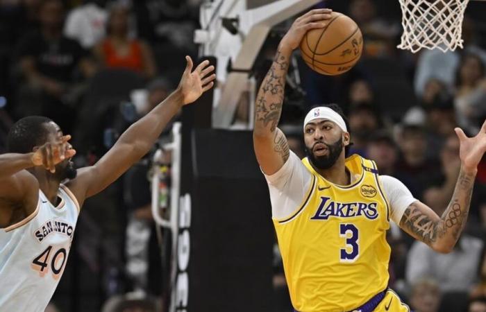 Davis e James superano i Lakers Wembanyama e gli Spurs