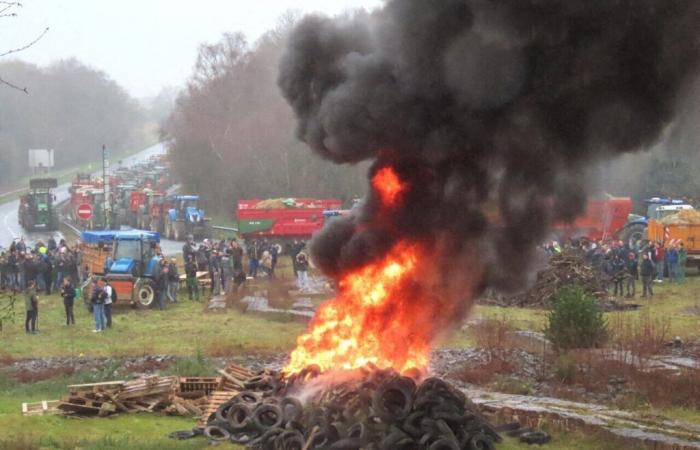 Côtes-d'Armor. Agricoltori arrabbiati occuperanno la rotonda di Kernilien, vicino a Guingamp