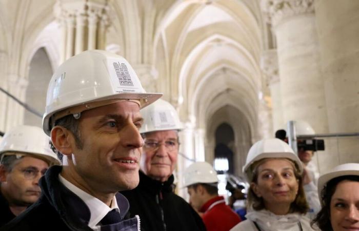 “Un’esplosione di luce!” »: a Notre-Dame de Paris, come resterà stupito il presidente Macron