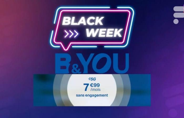 Bouygues Telecom propone per il Black Friday un fantastico pacchetto 5G da 130 GB a soli 7,99€ al mese