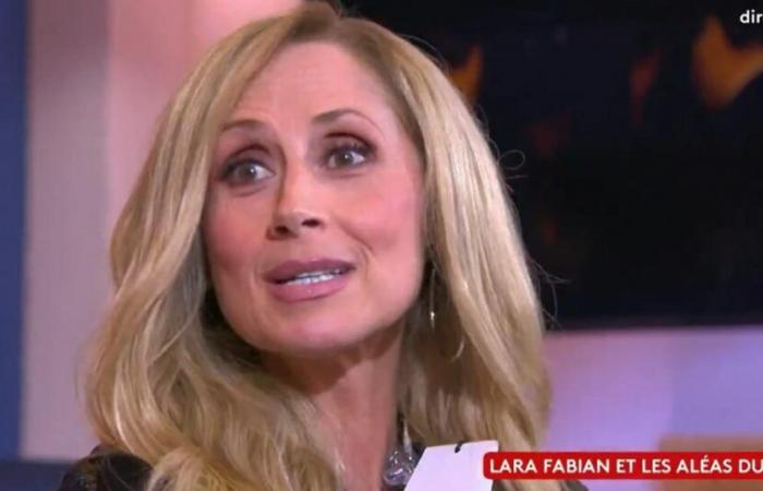 Lara Fabian vittima di un problema di abbigliamento vive a “C à vous”